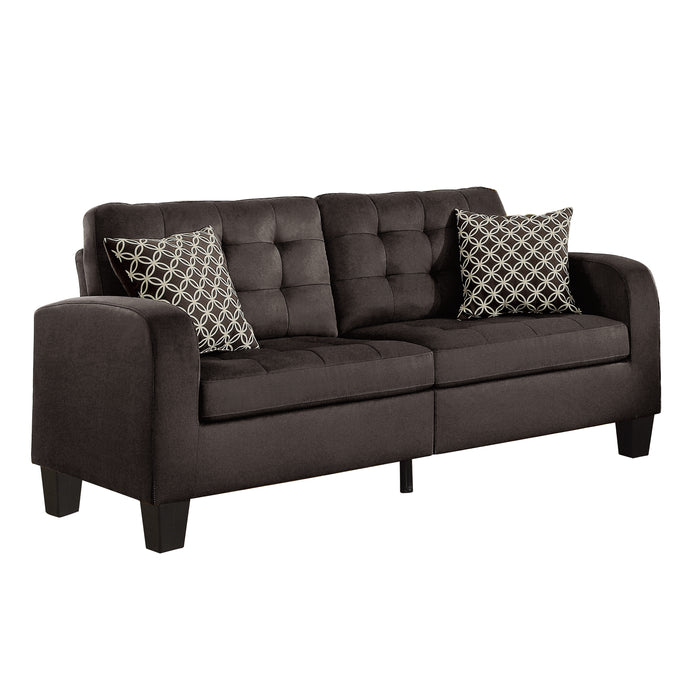 Sinclair Sofa in Brown - 8202CH-3 - FAMSA Furniture (TX)