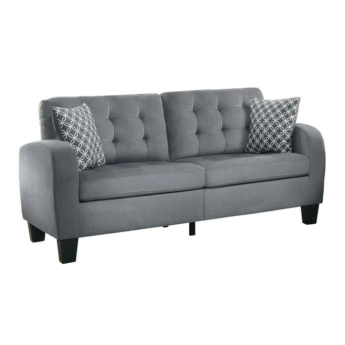 Sinclair Sofa in Gray - 8202GRY-3 - FAMSA Furniture (TX)