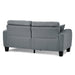 Sinclair Sofa in Gray - 8202GRY-3 - FAMSA Furniture (TX)