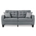 Sinclair Sofa in Gray - 8202GRY-3 - FAMSA Furniture (TX)