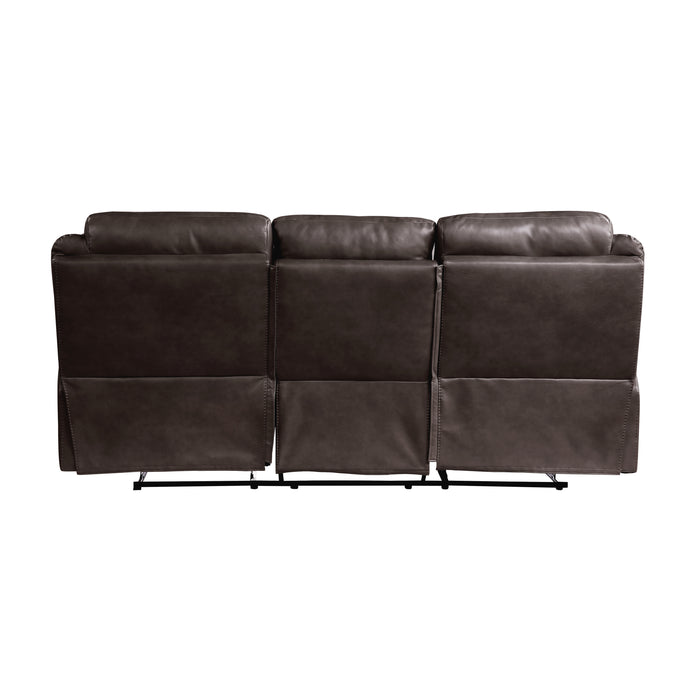 Aram 2pc Set: Sofa, Love in Brown - 8206BRW*2 - FAMSA Furniture (TX)