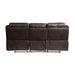 Aram 2pc Set: Sofa, Love in Brown - 8206BRW*2 - FAMSA Furniture (TX)