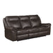 Aram 2pc Set: Sofa, Love in Brown - 8206BRW*2 - FAMSA Furniture (TX)