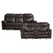 Aram 2pc Set: Sofa, Love in Brown - 8206BRW*2 - FAMSA Furniture (TX)