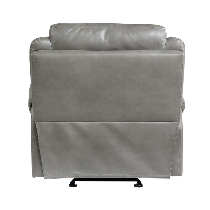 Aram Glider Reclining Chair in Gray - 8206GRY-1 - FAMSA Furniture (TX)