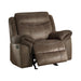 Aram Glider Reclining Chair in Brown - 8206NF-1 - FAMSA Furniture (TX)