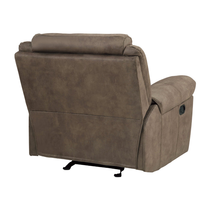 Aram Glider Reclining Chair in Brown - 8206NF-1 - FAMSA Furniture (TX)