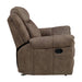 Aram Glider Reclining Chair in Brown - 8206NF-1 - FAMSA Furniture (TX)