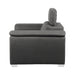 Ferriday Chair with Pull-out Ottoman in Gray - 8228GY-1 - FAMSA Furniture (TX)