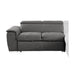 Ferriday 2-Piece Sectional with Adjustable Headrests, Pull-out Bed and Right Chaise with Hidden Storage in Gray - 8228GY* - FAMSA Furniture (TX)