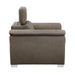 Ferriday Chair with Pull-out Ottoman in Taupe - 8228TP-1 - FAMSA Furniture (TX)