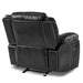 Bastrop Glider Reclining Chair in Black - 8230BLK-1 - FAMSA Furniture (TX)
