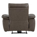 Maroni Power Reclining Chair with Power Headrest in Brown - 8259RFDB-1PWH - FAMSA Furniture (TX)
