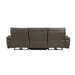 Maroni 2pc Set: Sofa, Love (Power) in Brown - 8259RFDB*2PWH - FAMSA Furniture (TX)