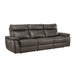 Maroni 2pc Set: Sofa, Love (Power) in Brown - 8259RFDB*2PWH - FAMSA Furniture (TX)