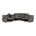Maroni 6-Piece Modular Power Reclining Sectional with Power Headrests in Brown - 8259RFDB*6SCPWH - FAMSA Furniture (TX)