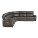 Maroni 6-Piece Modular Power Reclining Sectional with Power Headrests in Brown - 8259RFDB*6SCPWH - FAMSA Furniture (TX)