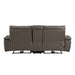 Maroni Power Double Reclining Loveseat with Center Console and Power Headrests in Brown - 8259RFDB-2CNPWH* - FAMSA Furniture (TX)