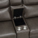 Maroni 6-Piece Modular Power Reclining Sectional with Power Headrests in Brown - 8259RFDB*6SCPWH - FAMSA Furniture (TX)
