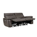Maroni (2)Power Double Reclining Loveseat with Power Headrests in Brown - 8259RFDB-2PWH* - FAMSA Furniture (TX)