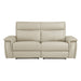 Maroni (2)Power Double Reclining Loveseat with Power Headrests in Taupe - 8259RFTP-2PWH* - FAMSA Furniture (TX)