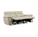 Maroni (2)Power Double Reclining Loveseat with Power Headrests in Taupe - 8259RFTP-2PWH* - FAMSA Furniture (TX)