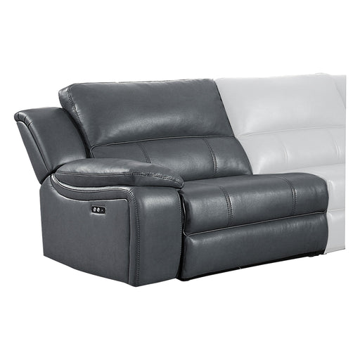 8260GY-LRPW POWER LEFT SIDE RECLINING CHAIR WITH USB PORT image