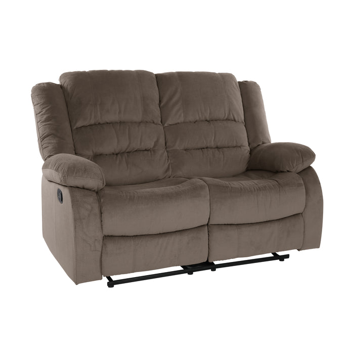 Jarita Double Reclining Loveseat in Brown - 8329CH-2 - FAMSA Furniture (TX)
