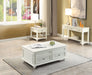 Natesa White Washed Coffee Table - FAMSA Furniture (TX)