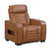 8344BRW-1PWHM Power Reclining Chair with Power Headrest, Cup holder, Storage Arms(Top and Side), Air Massage, Heat, LED Lighting and Charging Ports image