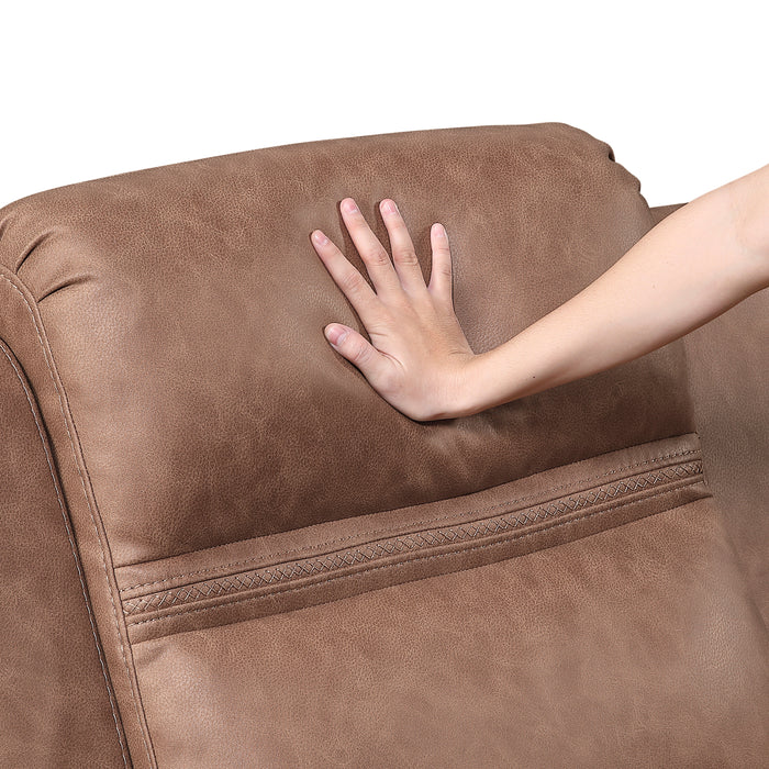 8347BRW-3 Double Reclining Sofa image