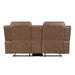 8347BRW-2 Double Reclining Love Seat with Center Console image