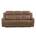8347BRW-3 Double Reclining Sofa image