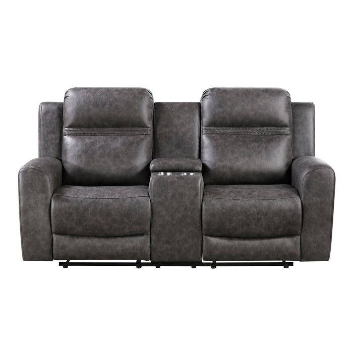 8347CRC-2 Double Reclining Love Seat with Center Console image