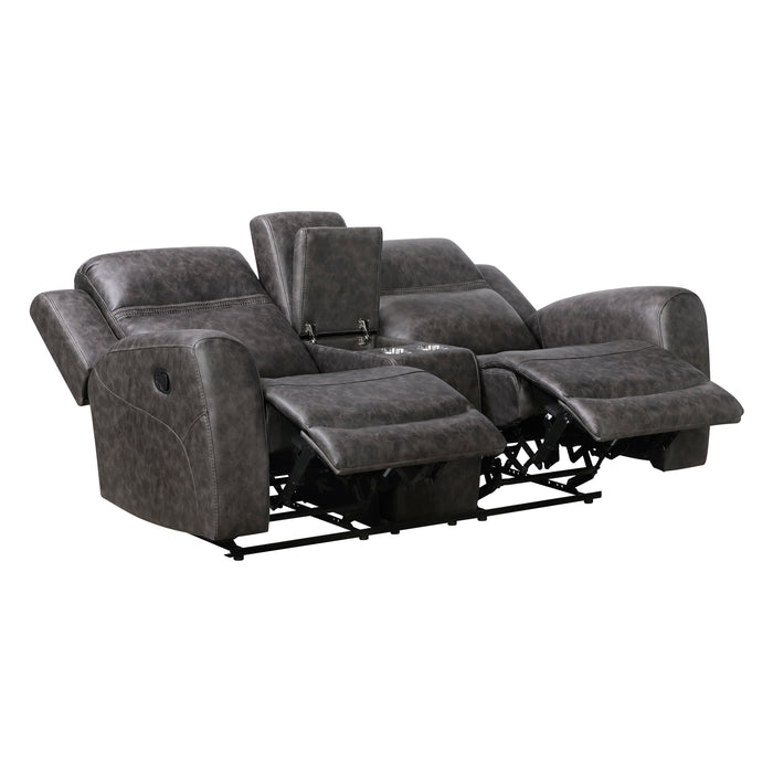 8347CRC-2 Double Reclining Love Seat with Center Console image