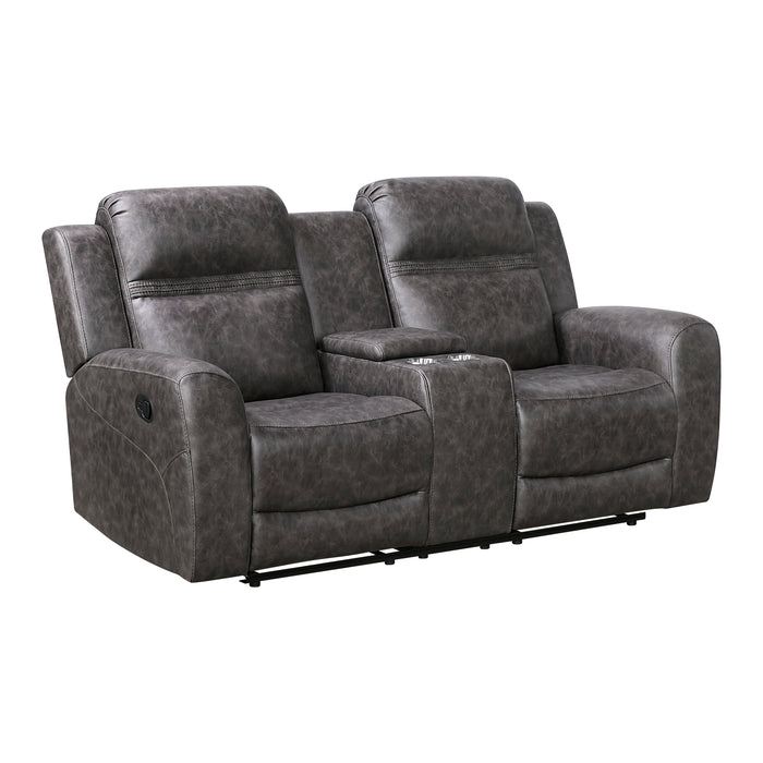 8347CRC-2 Double Reclining Love Seat with Center Console image