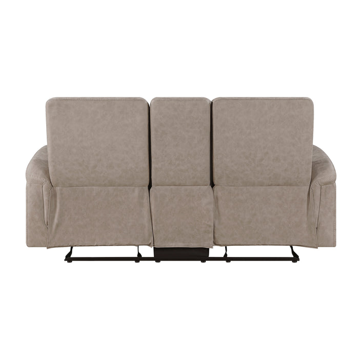 8360TPE-2 Double Glider Reclining Love Seat with Center Console image