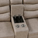 8360TPE-2 Double Glider Reclining Love Seat with Center Console image