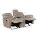 8360TPE-2 Double Glider Reclining Love Seat with Center Console image