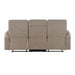 8360TPE-3 Double Reclining Sofa with Drop-down Cup Holders image