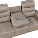 8360TPE-3 Double Reclining Sofa with Drop-down Cup Holders image