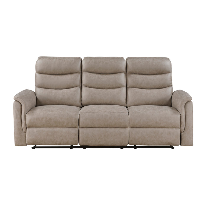 8360TPE-3 Double Reclining Sofa with Drop-down Cup Holders image