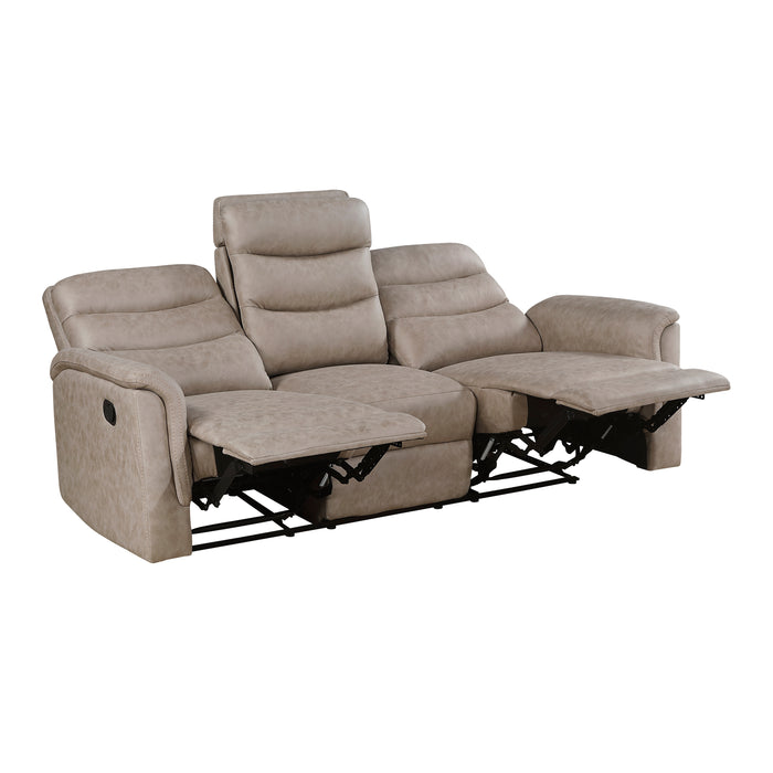 8360TPE-3 Double Reclining Sofa with Drop-down Cup Holders image