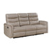 8360TPE-3 Double Reclining Sofa with Drop-down Cup Holders image