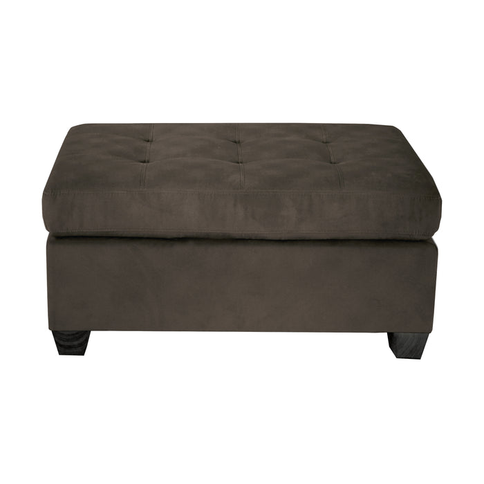 Emilio 3-Piece Reversible Sectional with Ottoman in Brown - 8367CH*3 - FAMSA Furniture (TX)