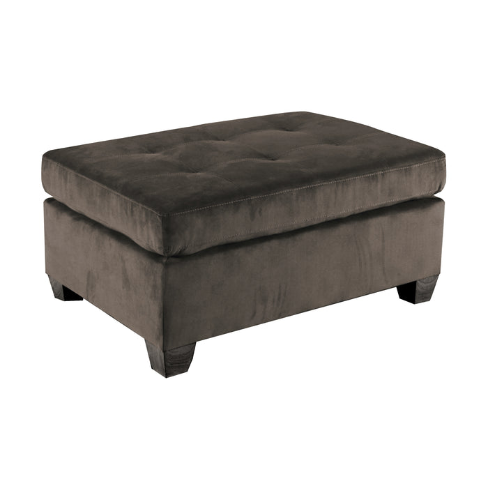 Emilio 3-Piece Reversible Sectional with Ottoman in Brown - 8367CH*3 - FAMSA Furniture (TX)