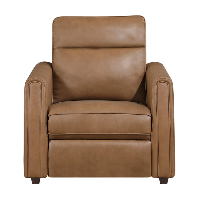 8368BRW-A1PW Power Reclining Chair with Rounded Track Arms image