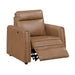 8368BRW-A1PW Power Reclining Chair with Rounded Track Arms image