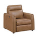 8368BRW-A1PW Power Reclining Chair with Rounded Track Arms image