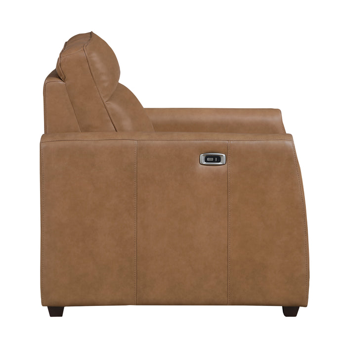 8368BRW-A1PW Power Reclining Chair with Rounded Track Arms image